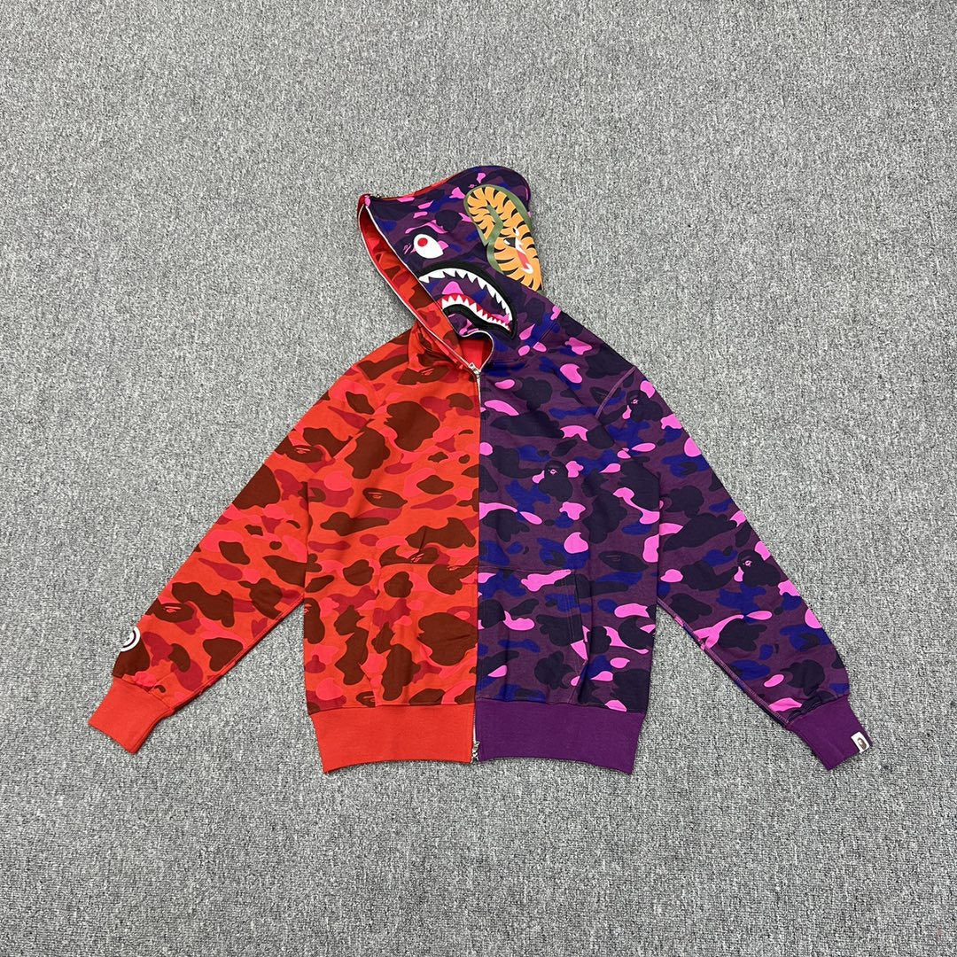 Bape Hoodie Zip-Up Cardigan Hoodie product image 4, provided for visual reference and product detail review