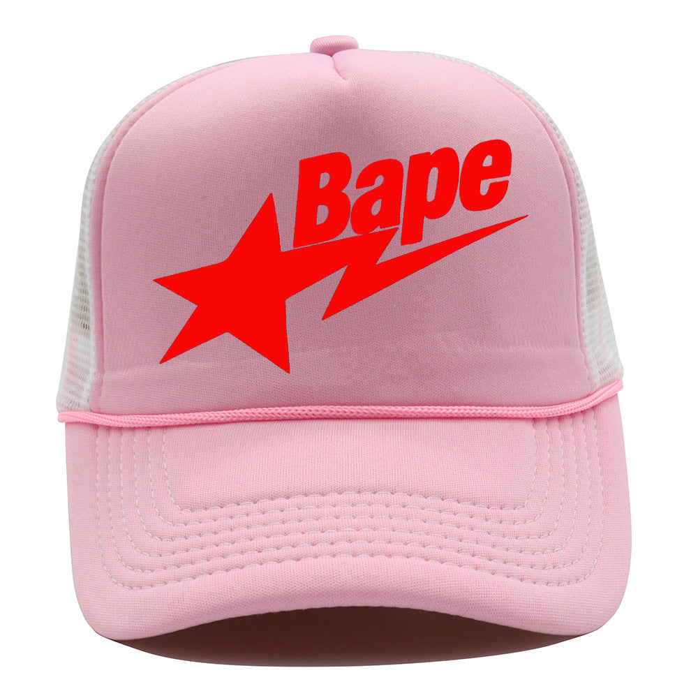 Bathing Ape Hat Baseball Cap Mesh Cap BAPE Sunscreen Cap product image 30, provided for visual reference and product detail