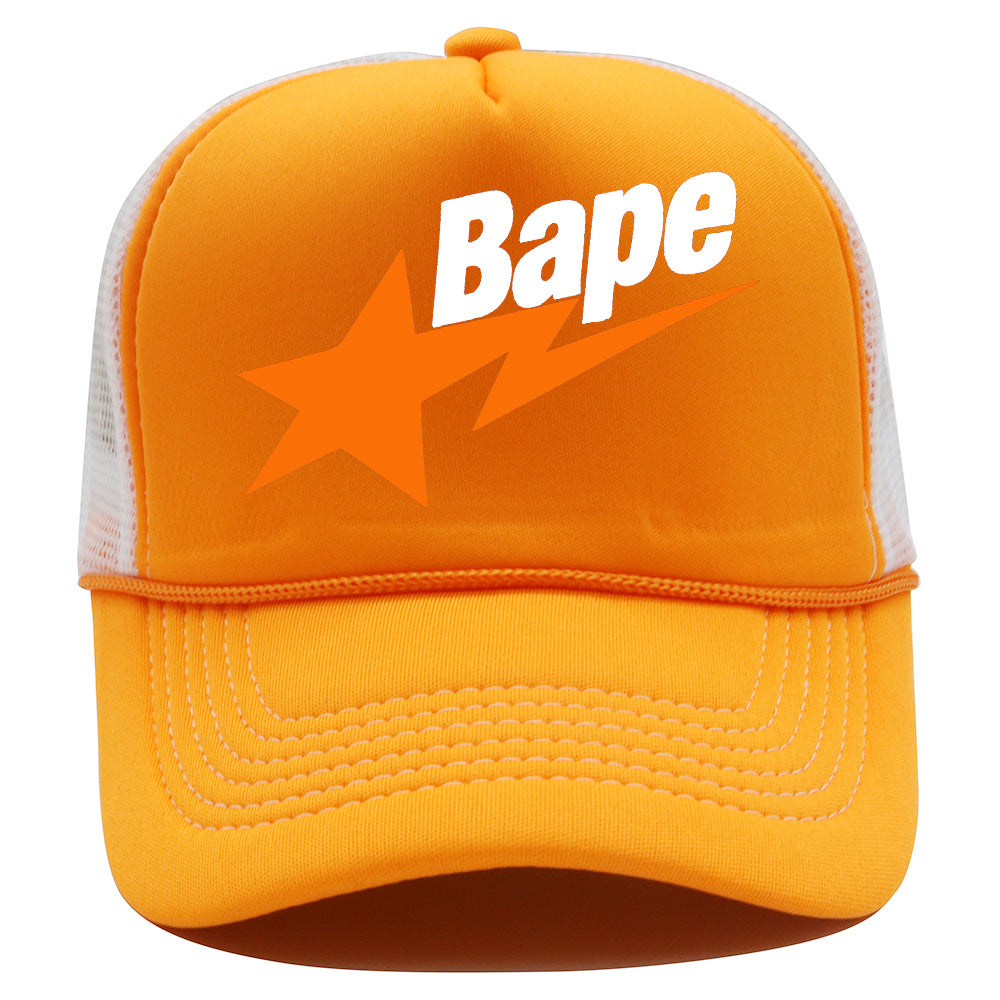 Bathing Ape Hat Baseball Cap Mesh Cap BAPE Sunscreen Cap product image 16, provided for visual reference and product detail