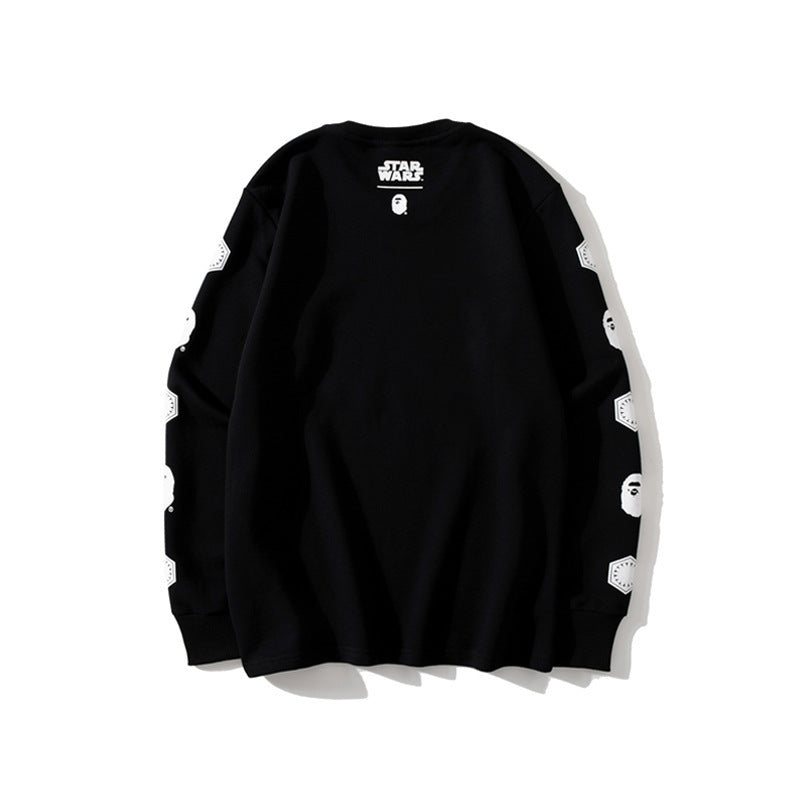 Bathing Ape Sweatshirt Loose Casual Pullover Sweater product image 2, provided for visual reference and product detail review