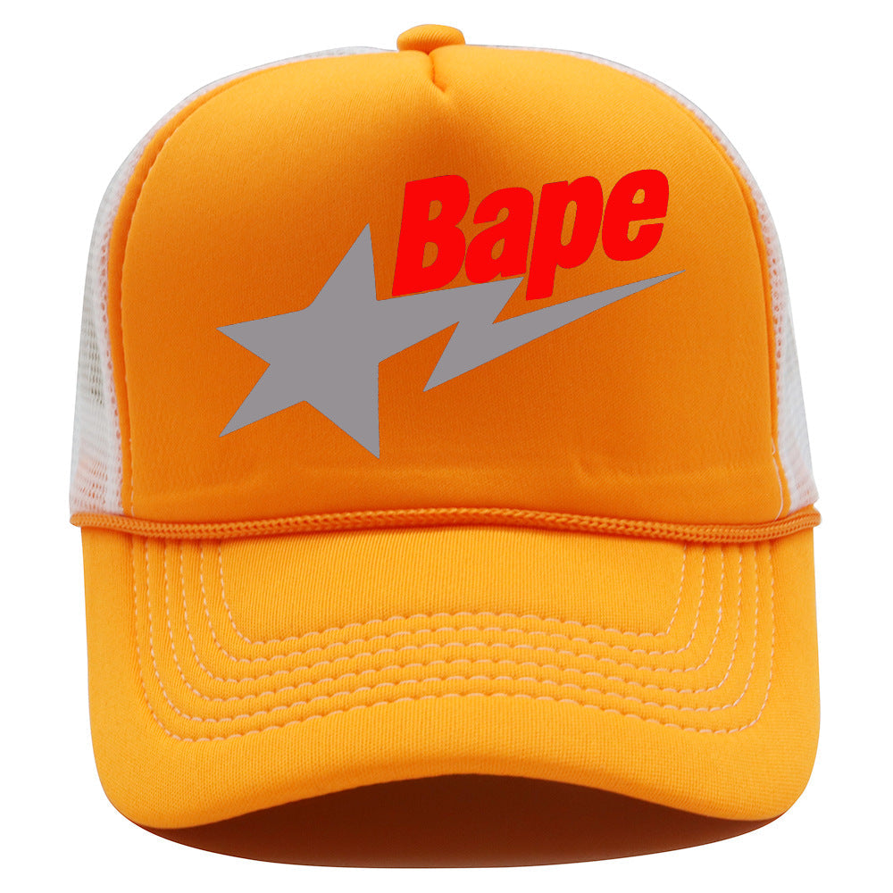 Bathing Ape Hat Baseball Cap Mesh Cap BAPE Sunscreen Cap product image 7, provided for visual reference and product detail