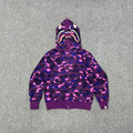 Bape Hoodie Zip-Up Cardigan Two-Hooded Hoodie product image 1, provided for visual reference and product detail review