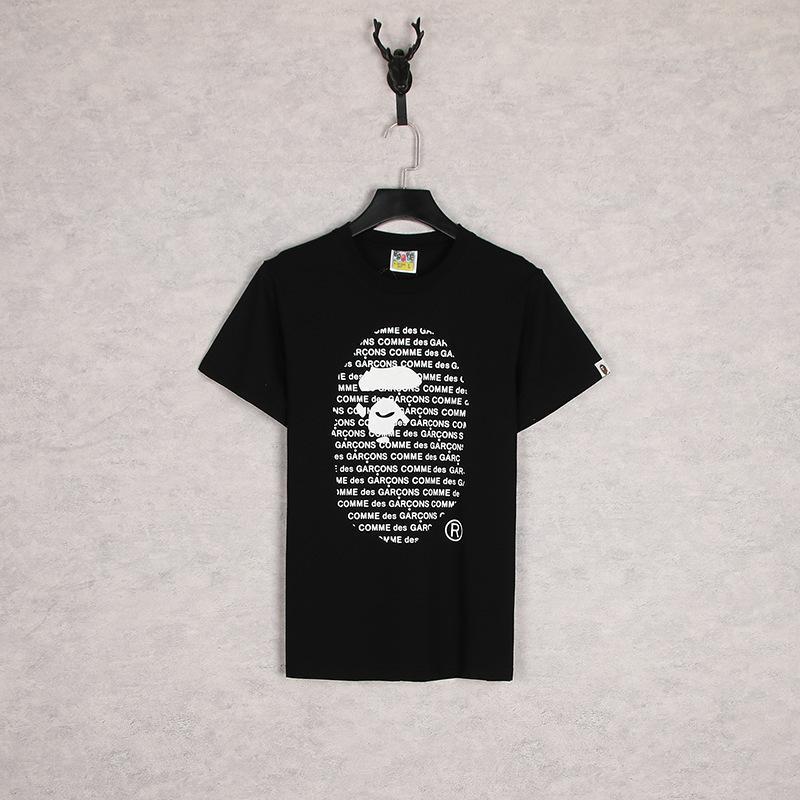 Bathing Ape T-Shirt Casual Short Sleeve Printed T-shirt product image 3, provided for visual reference and product detail