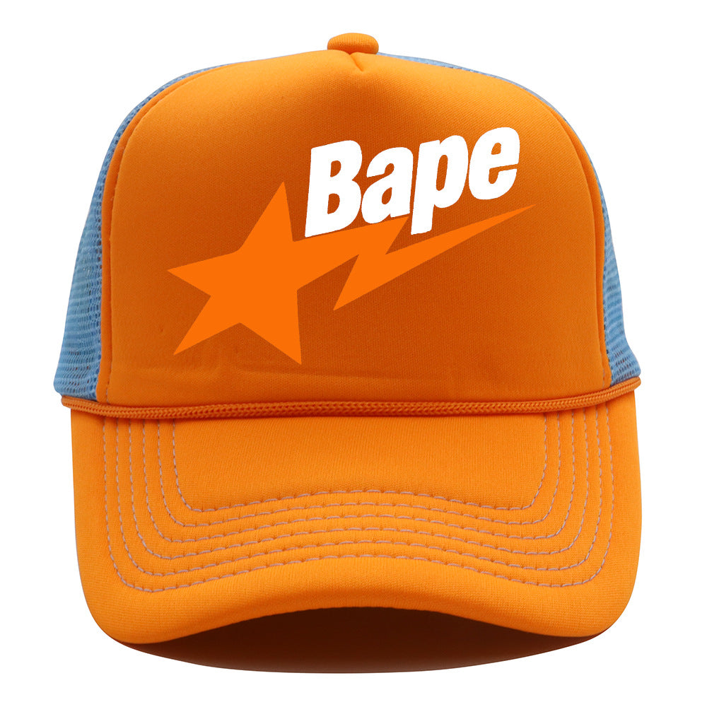 Bathing Ape Hat Baseball Cap Mesh Cap BAPE Sunscreen Cap product image 17, provided for visual reference and product detail