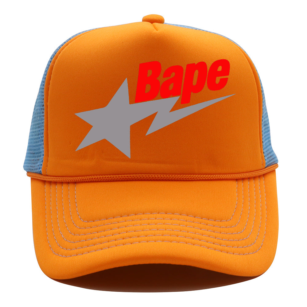 Bathing Ape Hat Baseball Cap Mesh Cap BAPE Sunscreen Cap product image 8, provided for visual reference and product detail