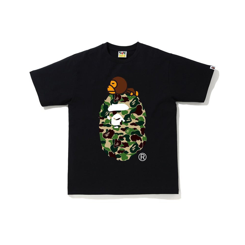 Bape Bearbrick T-Shirt Classic Ape Printed Short Sleeve T-Shirt For Men And Women product image 3, provided for visual