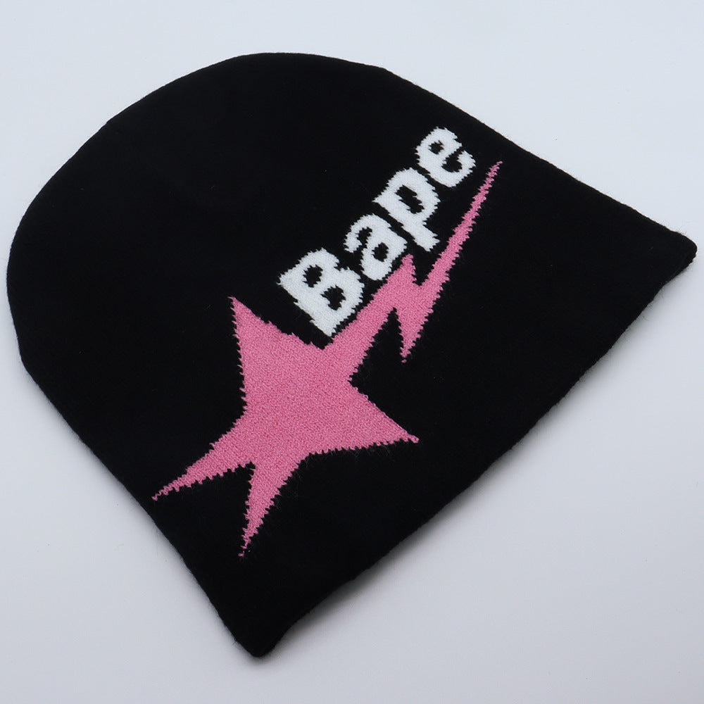 Bathing Ape Hat Cold and Warm Knitted Hat BAPE Cold Hat product image 4, provided for visual reference and product detail