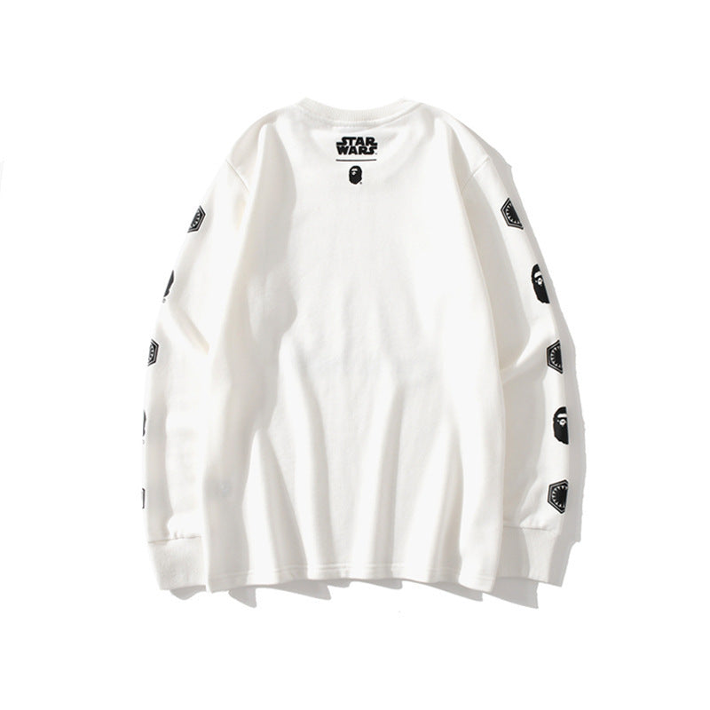 Bathing Ape Sweatshirt Loose Casual Pullover Sweater product image 3, provided for visual reference and product detail review
