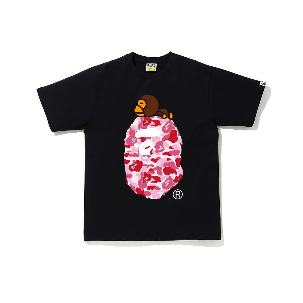 Bape Bearbrick T-Shirt Classic Ape Printed Short Sleeve T-Shirt For Men And Women product image 2, provided for visual