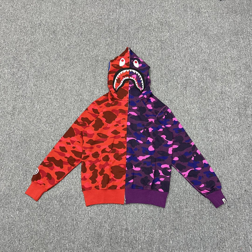 Bape Hoodie Zip-Up Cardigan Hoodie product image 2, provided for visual reference and product detail review