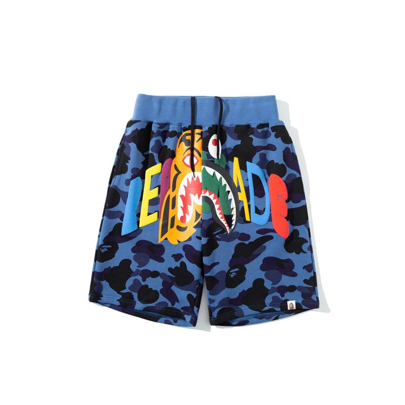 Bathing Ape Shorts Camouflage Shorts Men and Women Men Beach Shorts Middle Pants product image 1, provided for visual