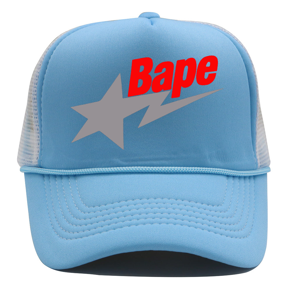 Bathing Ape Hat Baseball Cap Mesh Cap BAPE Sunscreen Cap product image 10, provided for visual reference and product detail