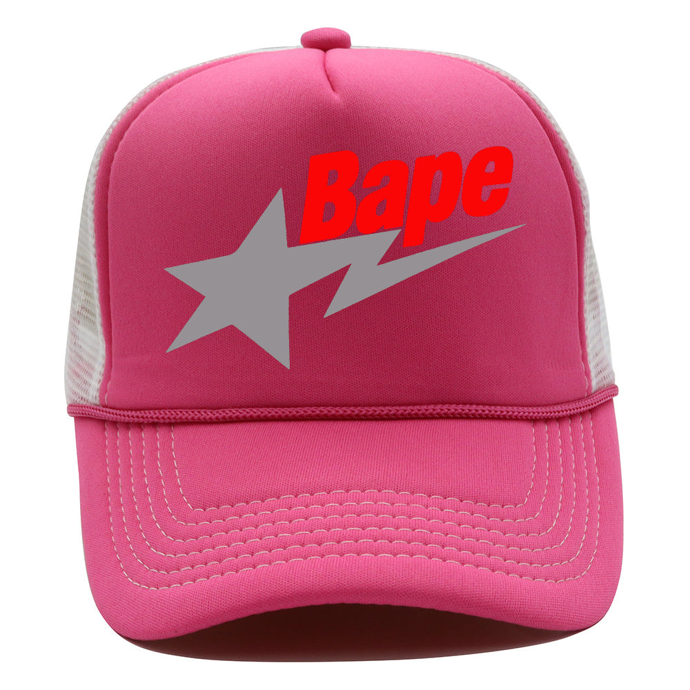 Bathing Ape Hat Baseball Cap Mesh Cap BAPE Sunscreen Cap product image 12, provided for visual reference and product detail