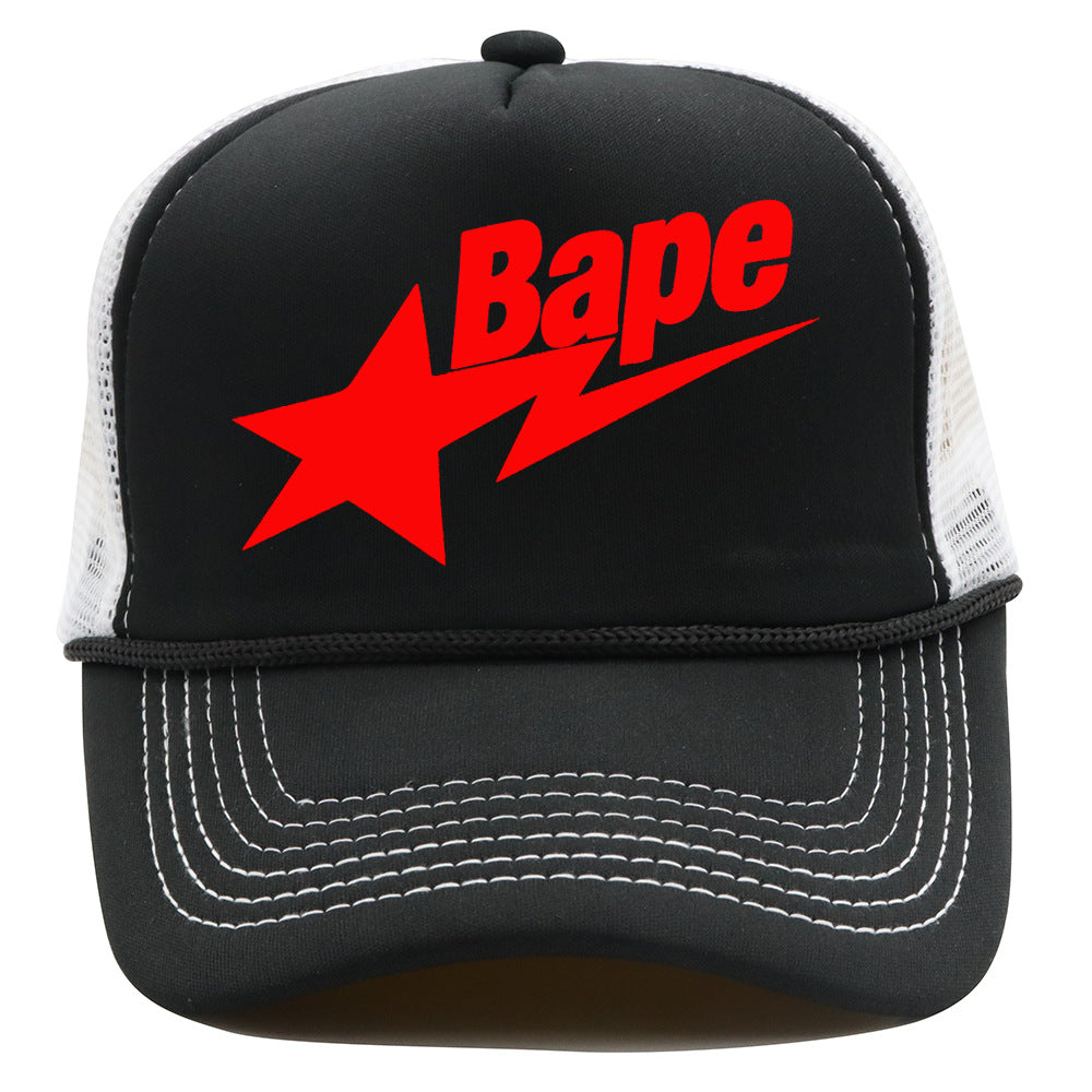 Bathing Ape Hat Baseball Cap Mesh Cap BAPE Sunscreen Cap product image 23, provided for visual reference and product detail