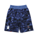 Bathing Ape Shorts Summer Large Size Loose Cropped Pants Camouflage Blue Fashion Shorts product image 1, provided for visual