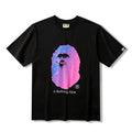 Bathing Ape T-Shirt Printed Large Size Loose Short Sleeve T-shirt product image 1, provided for visual reference and product