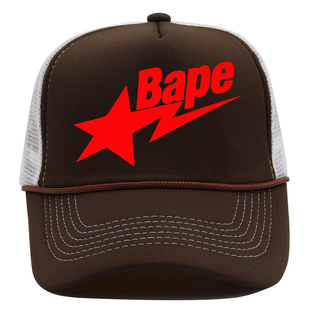 Bathing Ape Hat Baseball Cap Mesh Cap BAPE Sunscreen Cap product image 28, provided for visual reference and product detail