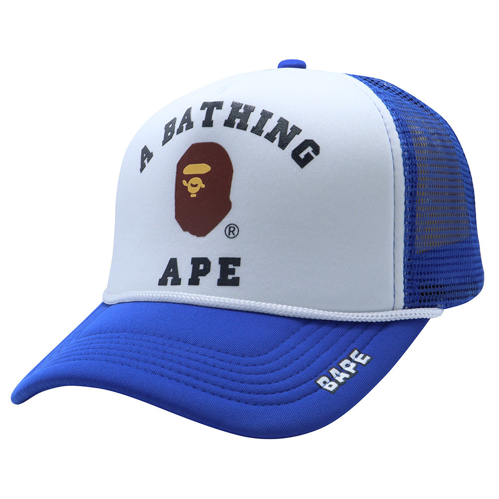 Bathing Ape Hat Mesh Cap Outdoor Shade Cap BAPE Baseball Cap product image 3, provided for visual reference and product
