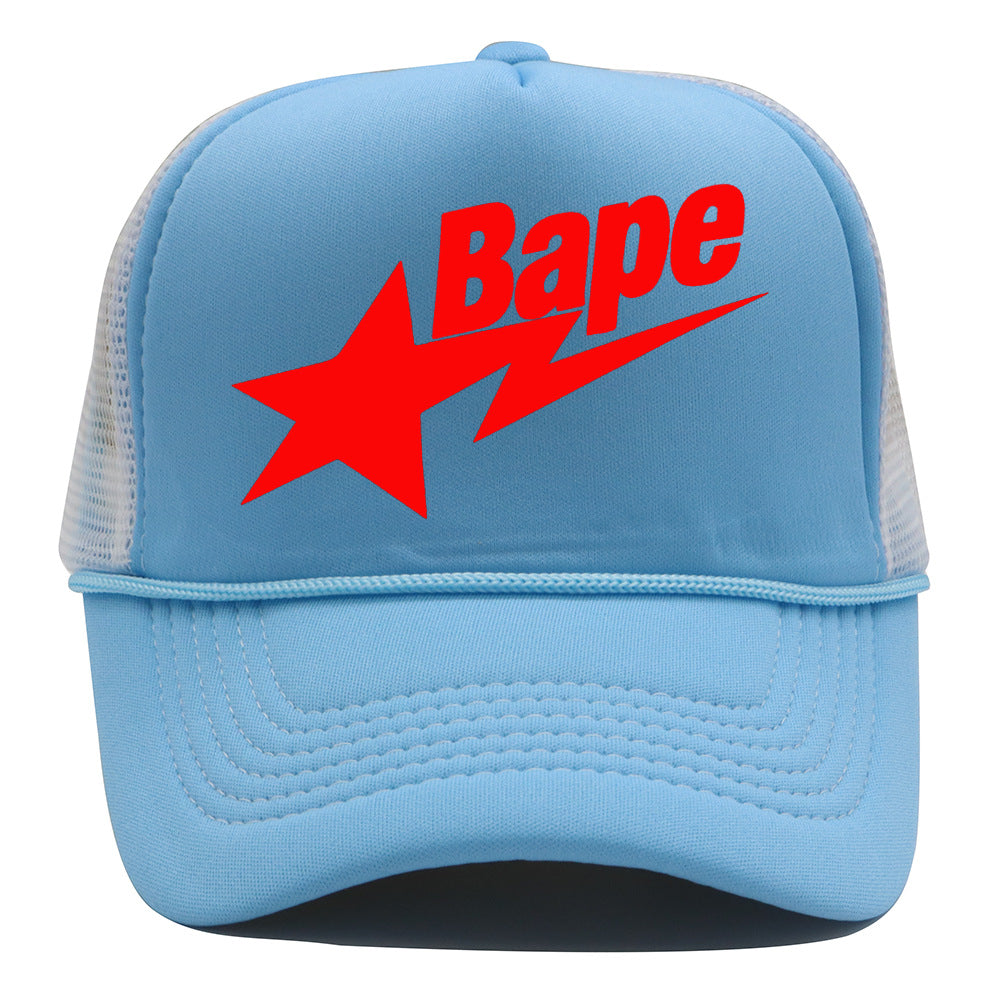 Bathing Ape Hat Baseball Cap Mesh Cap BAPE Sunscreen Cap product image 27, provided for visual reference and product detail