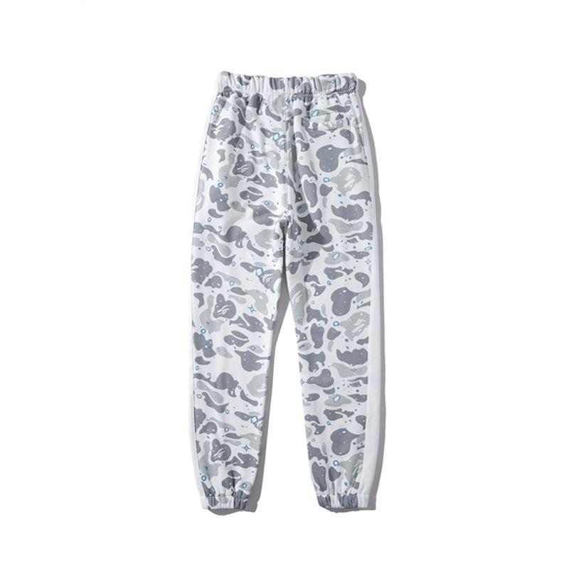 Bathing Ape Pant Shark Head Print Luminous Starry Sky Trousers Men and Women Casual Pants Sweatpants product image 3,