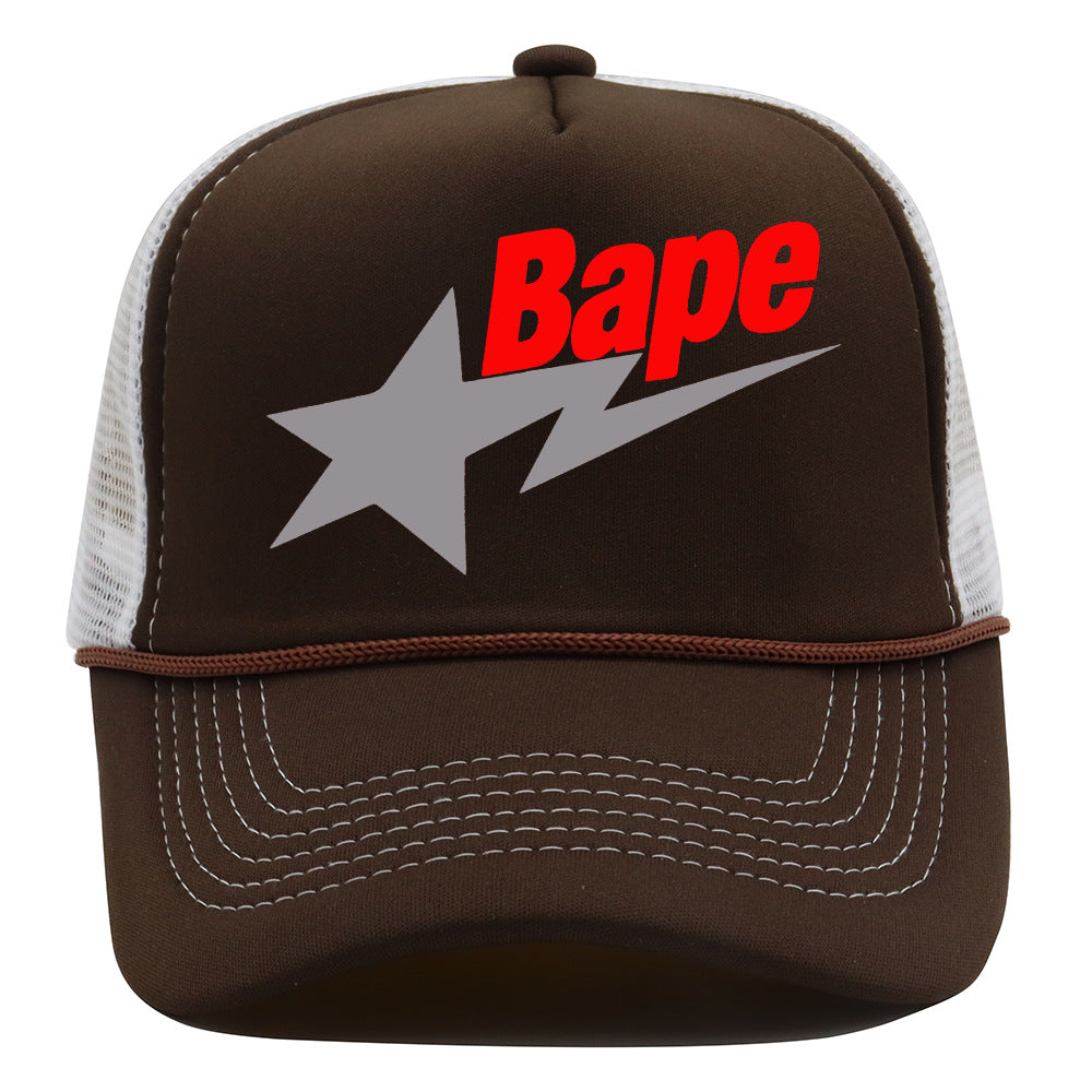 Bathing Ape Hat Baseball Cap Mesh Cap BAPE Sunscreen Cap product image 11, provided for visual reference and product detail