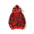 Bathing Ape Jacket Spring Fashion Brand Double Hood Camouflage Cardigan Zipper Sweater Coat for Men and Women product image