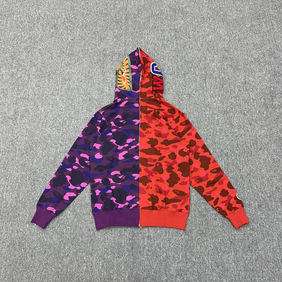 Bape Hoodie Zip-Up Cardigan Hoodie product image 3, provided for visual reference and product detail review