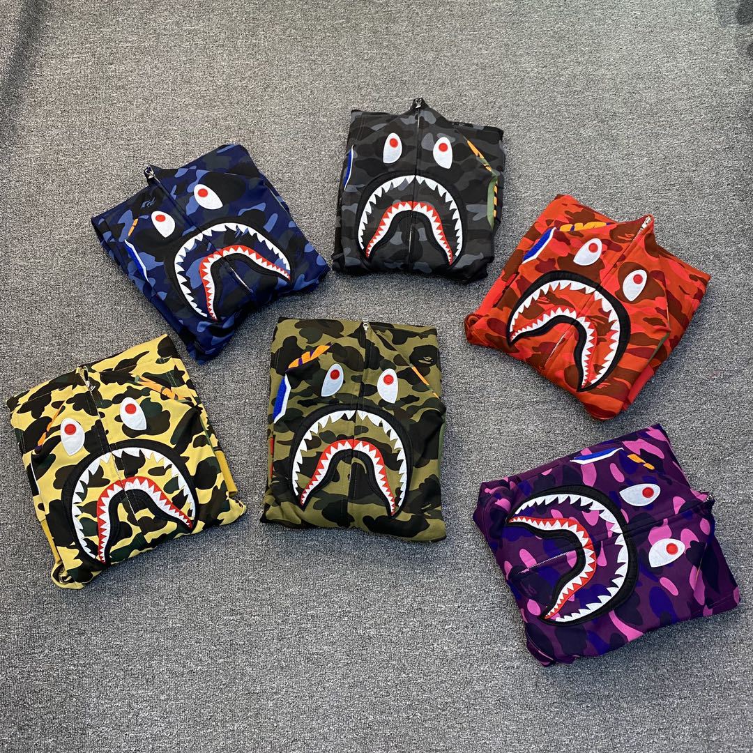 Bape Hoodie Zip-Up Cardigan Hoodie product image 2, provided for visual reference and product detail review