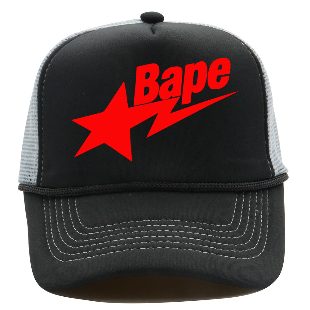 Bathing Ape Hat Baseball Cap Mesh Cap BAPE Sunscreen Cap product image 24, provided for visual reference and product detail