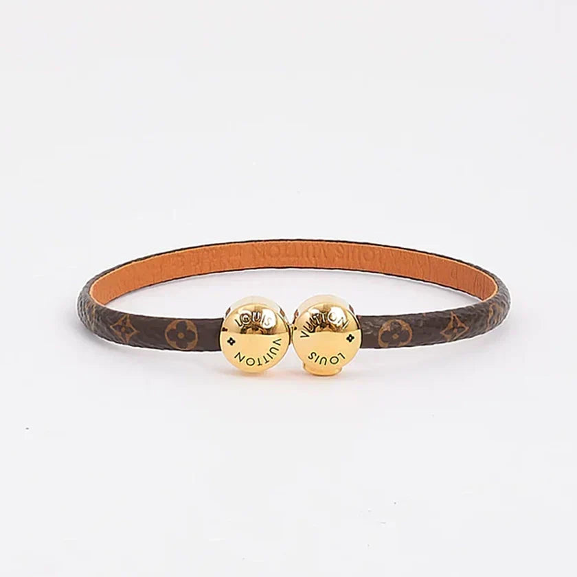 Louis Vuitton Historic Mini Monogram 18K Gold Bracelet product image 1, provided for visual reference and product detail