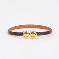Louis Vuitton Historic Mini Monogram 18K Gold Bracelet product image 1, provided for visual reference and product detail