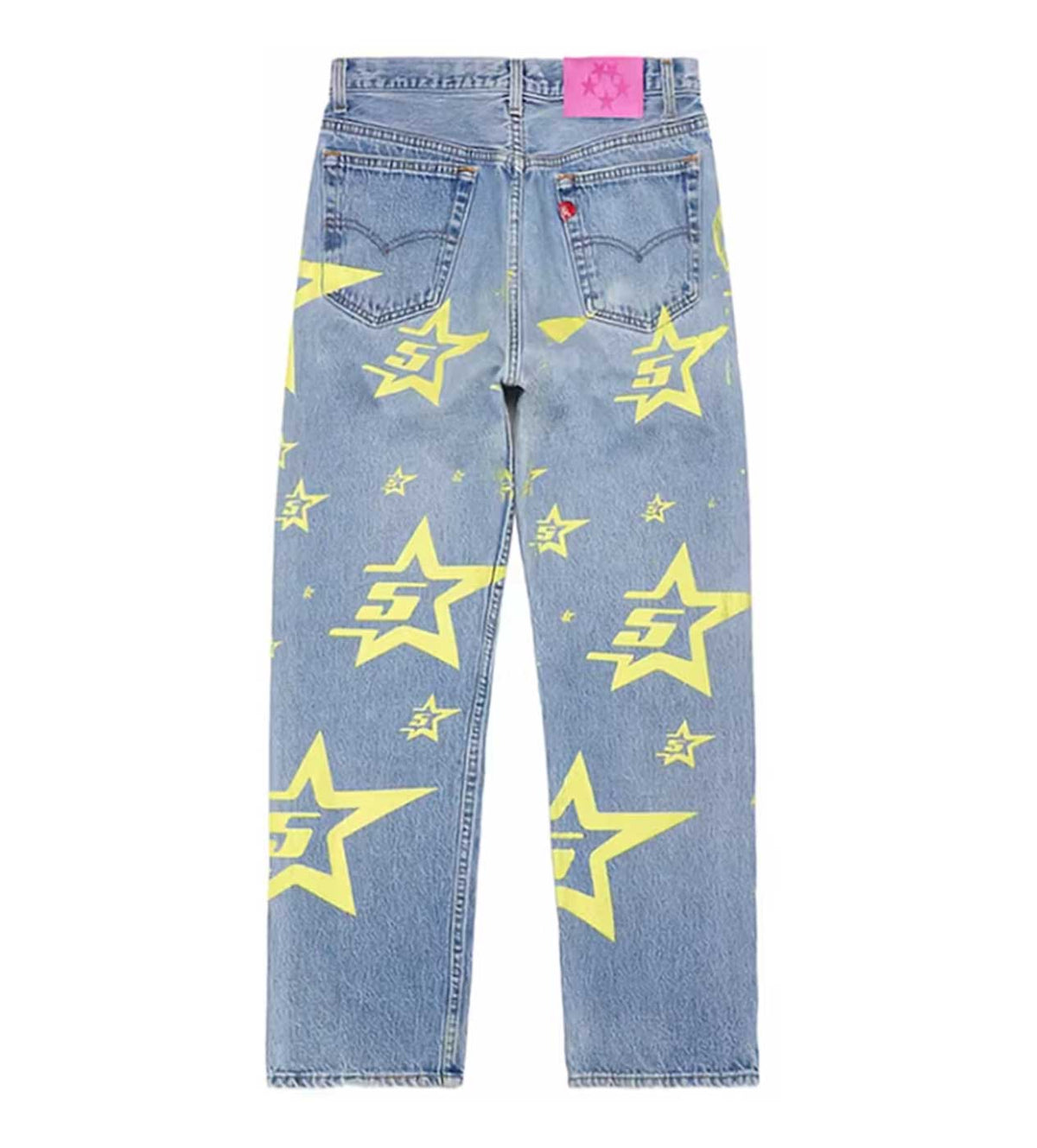 Sp5der 5STAR Vintage 501 Light Blue Denim product image 2, provided for visual reference and product detail review