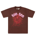 Sp5der 555 Angel Number T-Shirt Brown (Complexcon Exclusive) product image 1, provided for visual reference and product