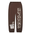 Sp5der 5star Rodeo Sweatpants Brown (Complexcon Exclusive) product image 1, provided for visual reference and product detail
