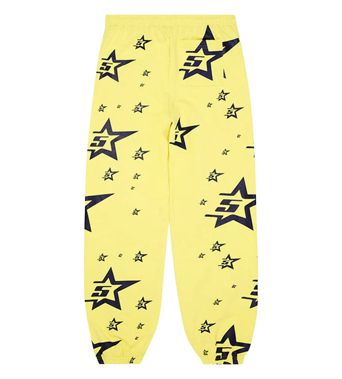 Sp5der 5star Sweatpants Yellow product image 2, provided for visual reference and product detail review