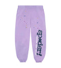 Sp5der Acai Sweatpants Purple product image 1, provided for visual reference and product detail review