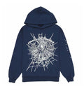 Sp5der Arach NY Phobia Hoodie Navy product image 1, provided for visual reference and product detail review