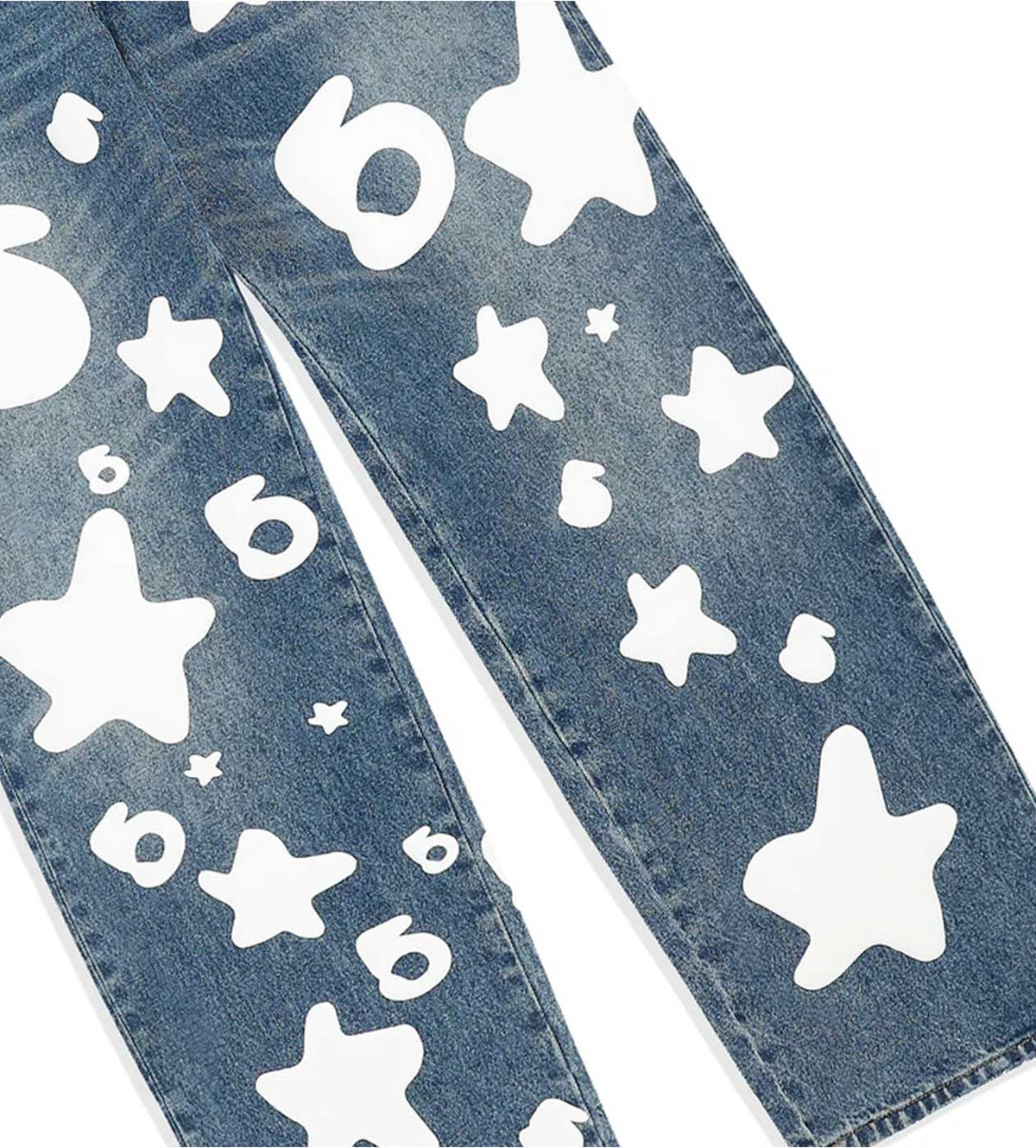 Sp5der Beluga Wash Denim Pants product image 5, provided for visual reference and product detail review