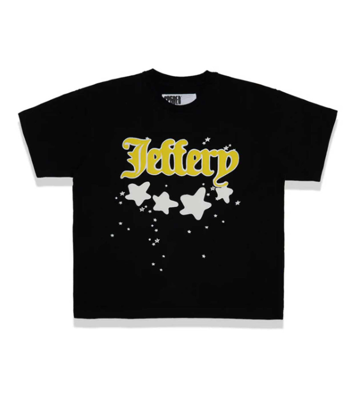 Sp5der Black Jeffery HW T-Shirt product image 1, provided for visual reference and product detail review