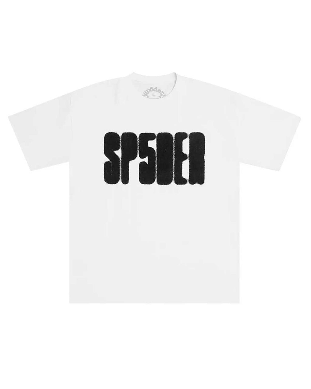 Sp5der Focused Logo T-Shirt White product image 1, provided for visual reference and product detail review