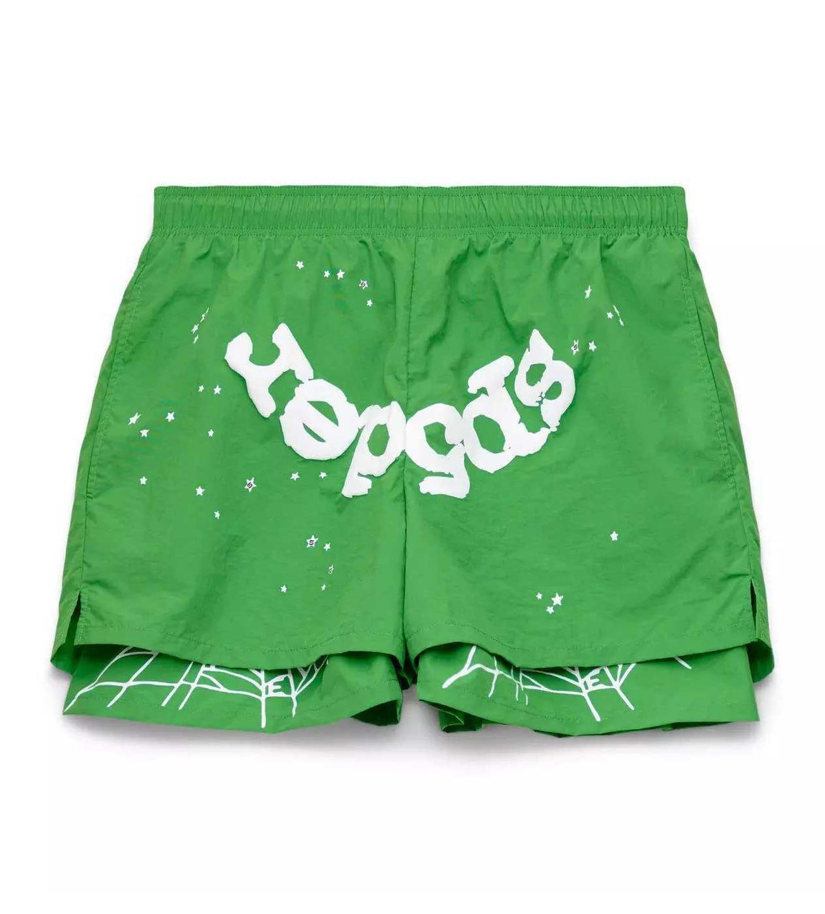 Sp5der Green OG Web Double Layer Short product image 1, provided for visual reference and product detail review