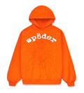 Sp5der Legacy Hoodie V2 Orange product image 1, provided for visual reference and product detail review