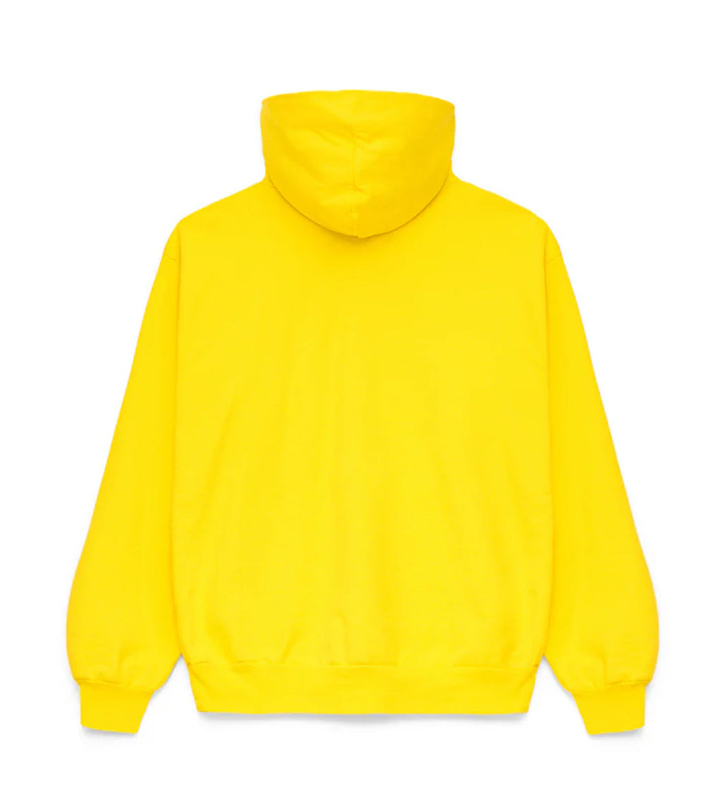 Sp5der Legacy Hoodie V2 Yellow product image 2, provided for visual reference and product detail review
