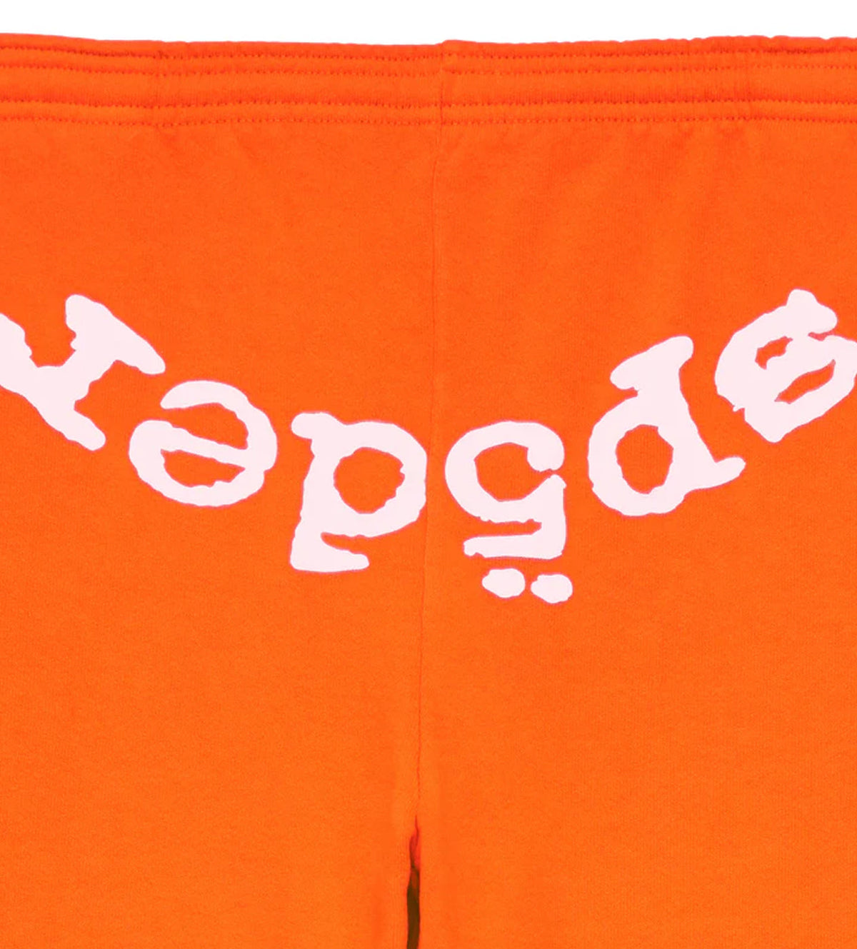 Sp5der Legacy Sweatpants V2 Orange product image 3, provided for visual reference and product detail review