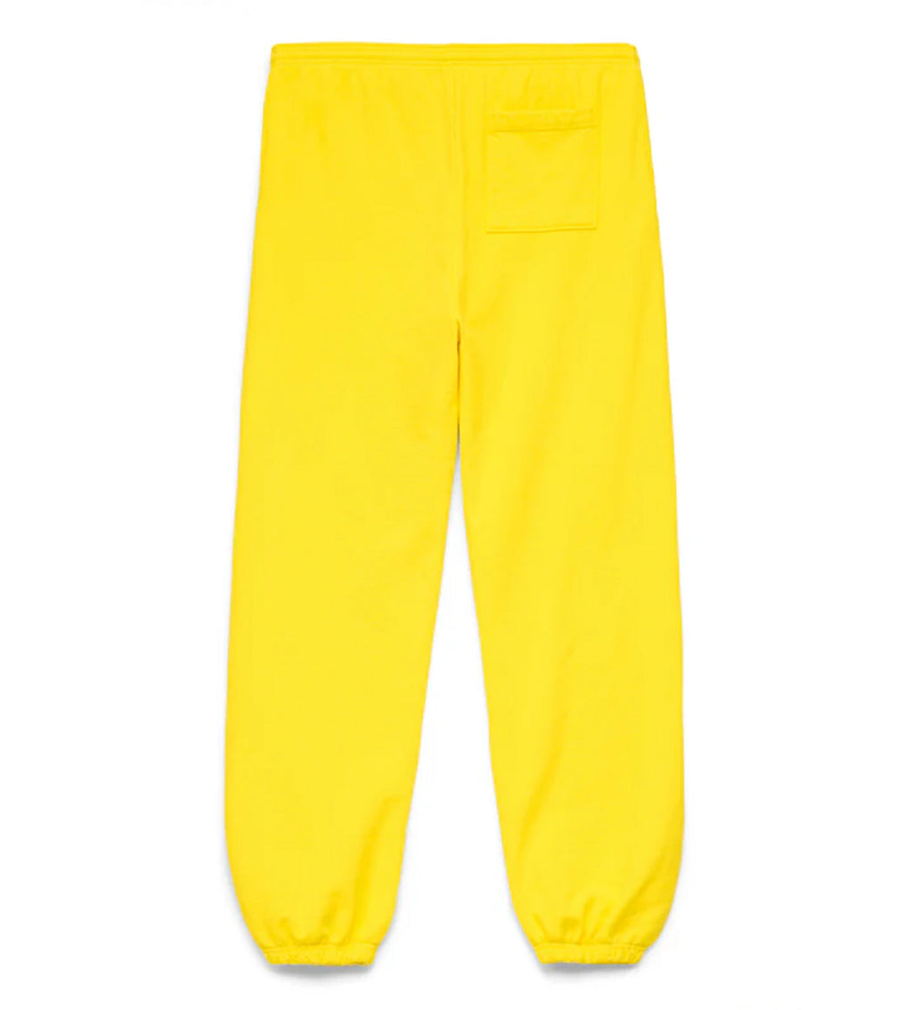 Sp5der Legacy Sweatpants V2 Yellow product image 2, provided for visual reference and product detail review