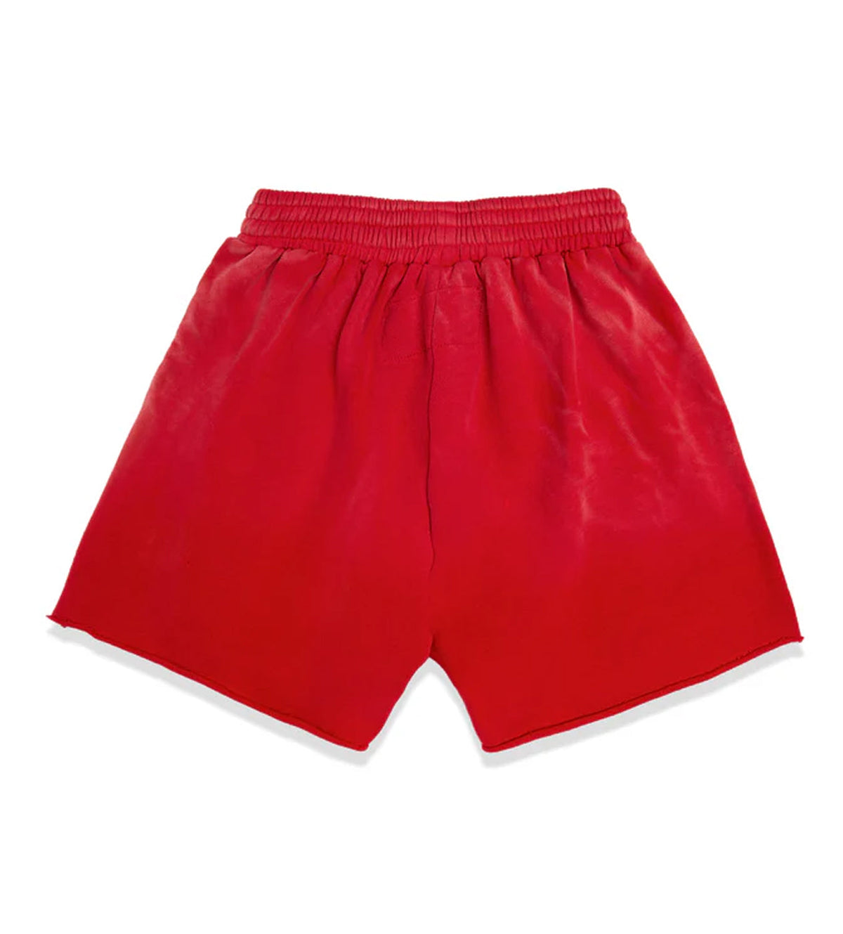 Sp5der OG Logo Sweat Shorts Red product image 2, provided for visual reference and product detail review