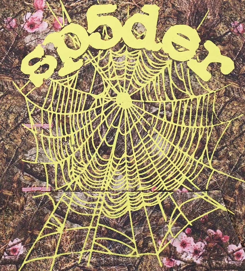 Sp5der OG Web Camo Hoodie product image 2, provided for visual reference and product detail review