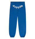 Sp5der OG Web v2 Sweatpants Blue product image 1, provided for visual reference and product detail review