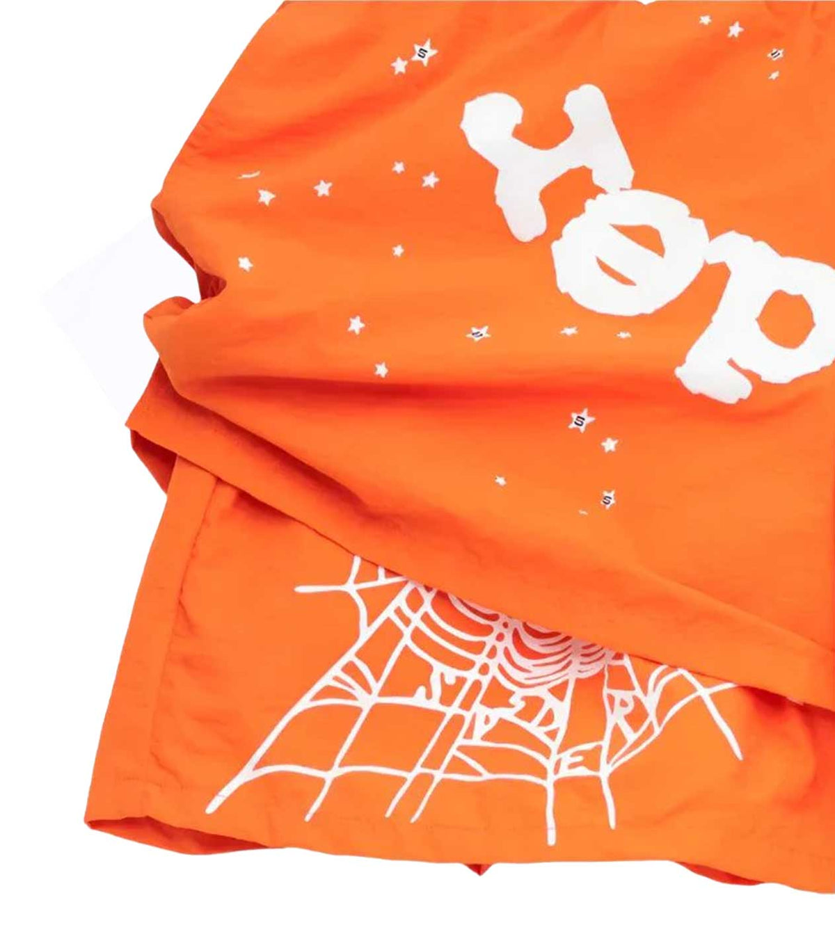 Sp5der Orange OG Web Double Layer Short product image 3, provided for visual reference and product detail review
