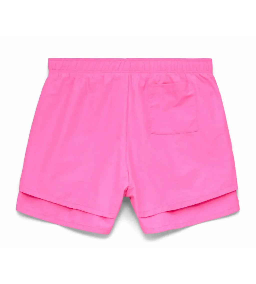 Sp5der Pink OG Web Double Layer Short product image 2, provided for visual reference and product detail review